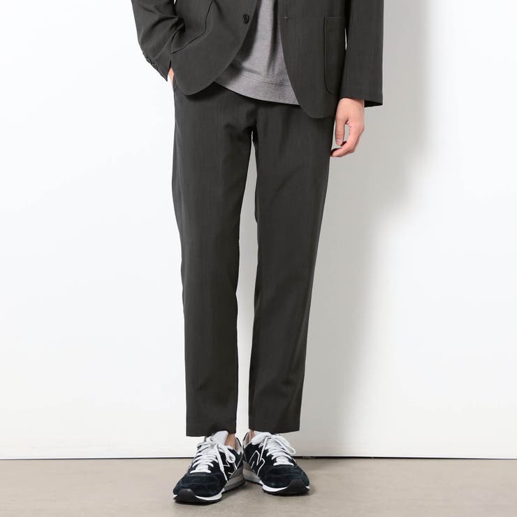 39チャコールグレー | セオアルファ イージーテーパードパンツ | NICOLE