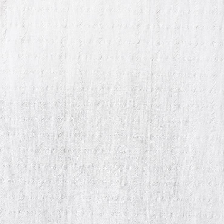 BROOKLYN OVERALL テクスチャーチェック バンドカラーシャツ | NICOLE | 詳細画像10 