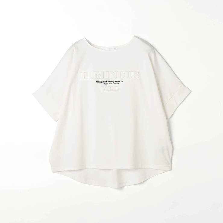 エンボスデザインTシャツ | NICOLE | 詳細画像15 