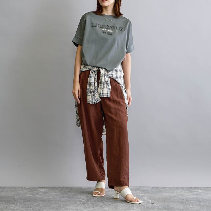 エンボスデザインTシャツ | NICOLE | 詳細画像3 