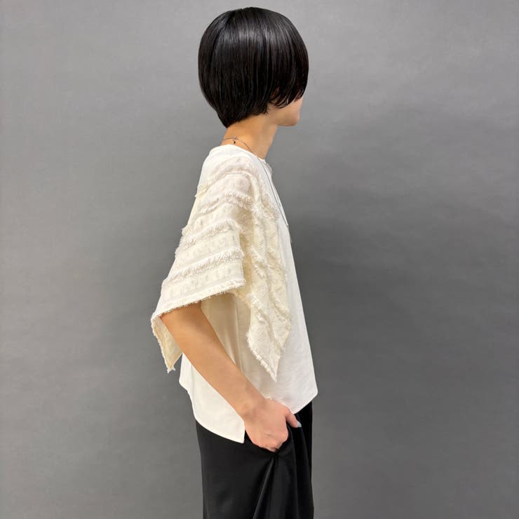 ハンカチヘム半袖Tシャツ | NICOLE | 詳細画像5 