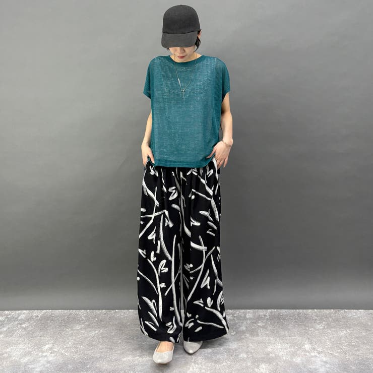 透け感のあるシアートップス×タンクセット | NICOLE | 詳細画像10 