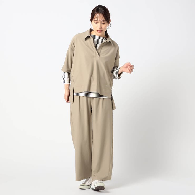 【セットアップ】キーネックプルオーバー+パンツ | NICOLE | 詳細画像1 