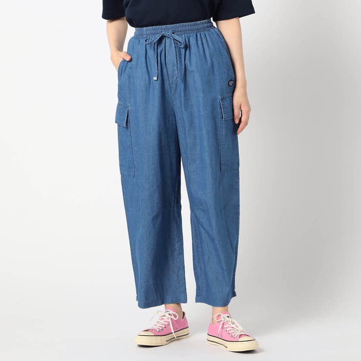 【BROOKLYN OVERALL 】カーゴポケット付きバレルレッグパンツ | NICOLE | 詳細画像1 