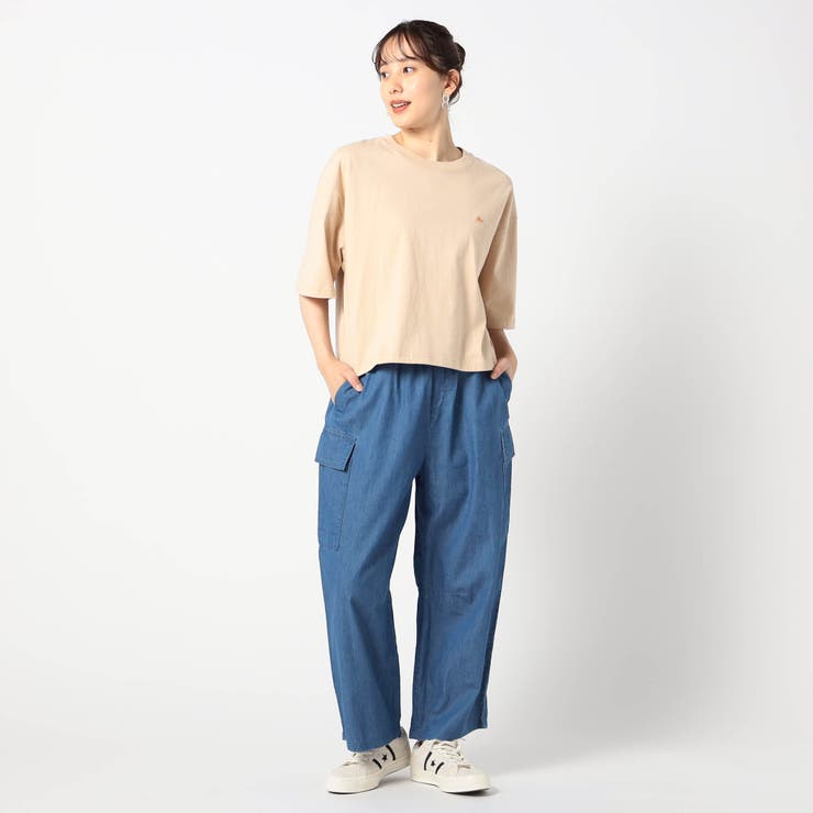【BROOKLYN OVERALL 】カーゴポケット付きバレルレッグパンツ | NICOLE | 詳細画像3 
