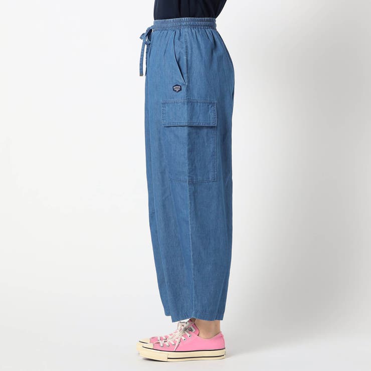 【BROOKLYN OVERALL 】カーゴポケット付きバレルレッグパンツ | NICOLE | 詳細画像6 