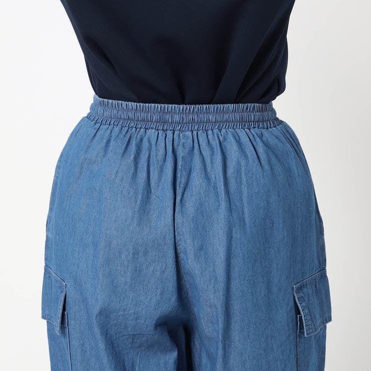 【BROOKLYN OVERALL 】カーゴポケット付きバレルレッグパンツ | NICOLE | 詳細画像9 