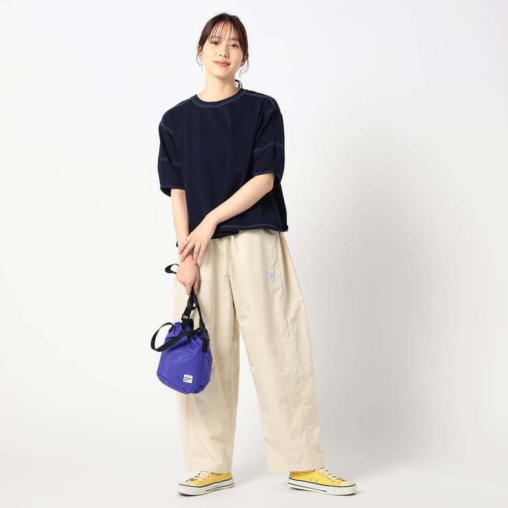 【BROOKLYN OVERALL】ウエストドローコードコクーンパンツ | NICOLE | 詳細画像2 