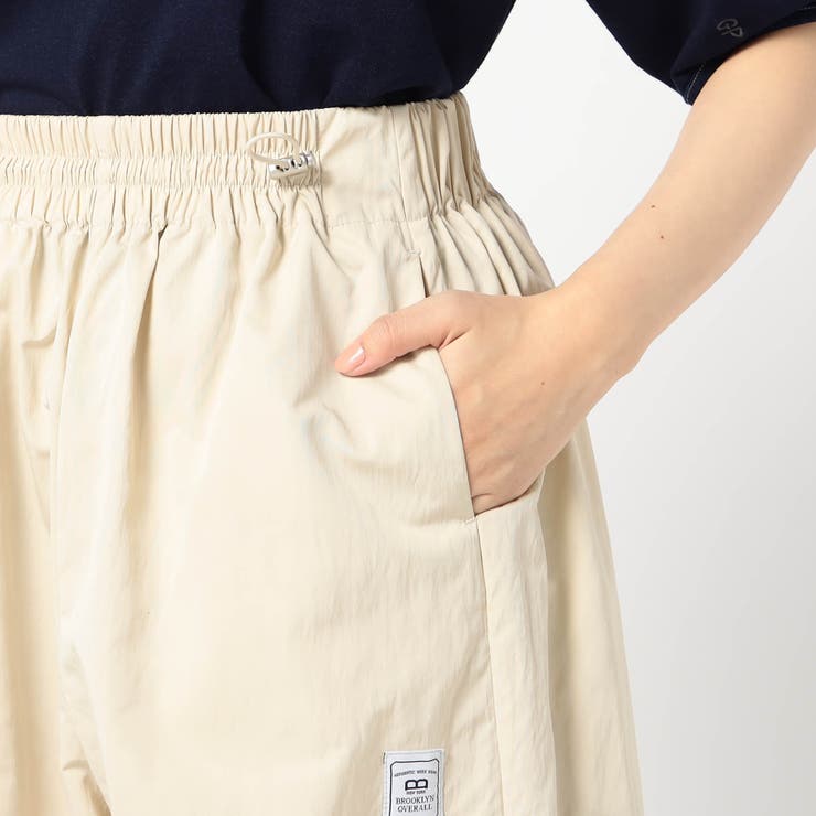 【BROOKLYN OVERALL】ウエストドローコードコクーンパンツ | NICOLE | 詳細画像9 