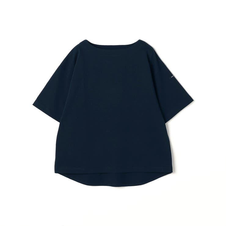 67ネイビー | 日本製デラヴェ天竺 半袖Ｔシャツ ムジ/ベーシックカラー | NICOLE