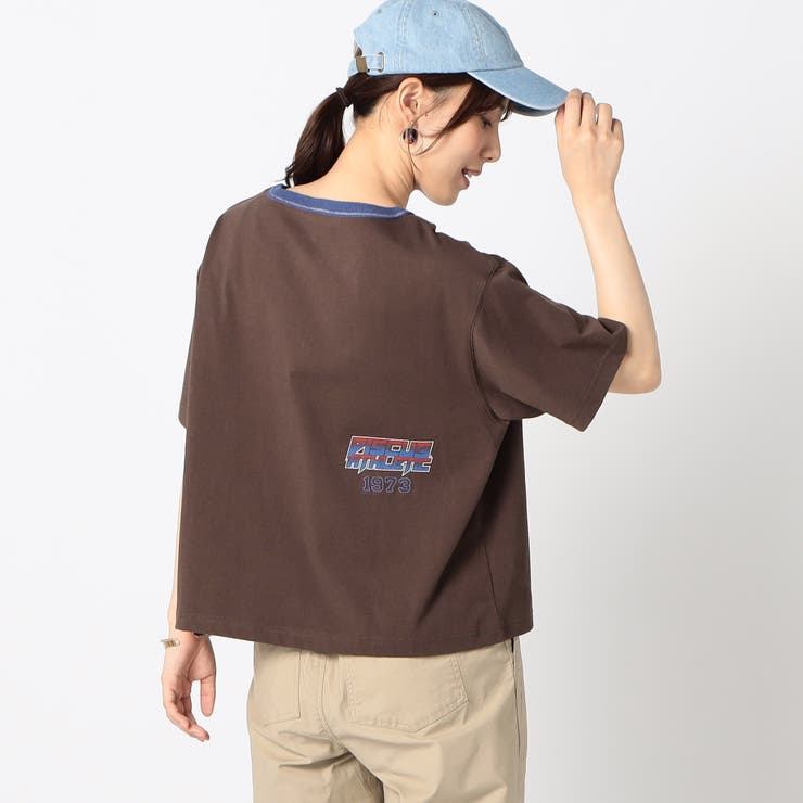 【DISCUS別注】 衿パイルリンガーTシャツ | NICOLE | 詳細画像1 