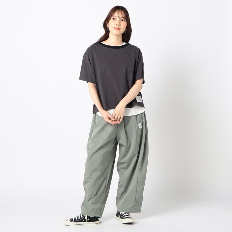 【DISCUS別注】 衿パイルリンガーTシャツ | NICOLE | 詳細画像4 