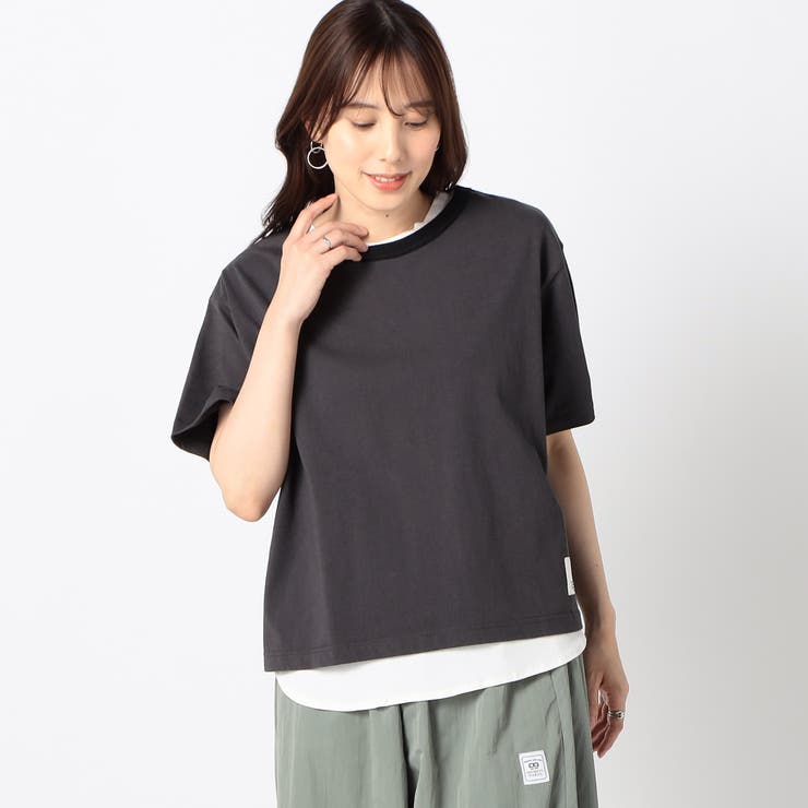 【DISCUS別注】 衿パイルリンガーTシャツ | NICOLE | 詳細画像7 