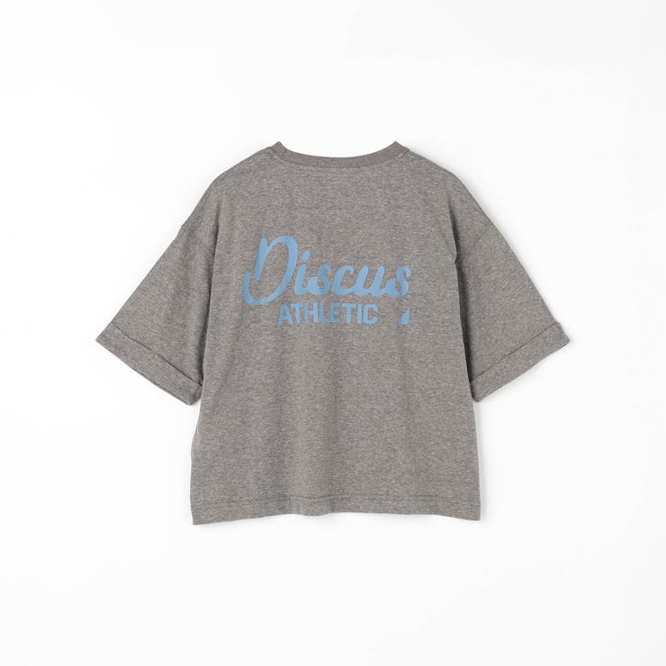 【DISCUS 別注】袖ロールアップバックプリントTシャツ | NICOLE | 詳細画像2 