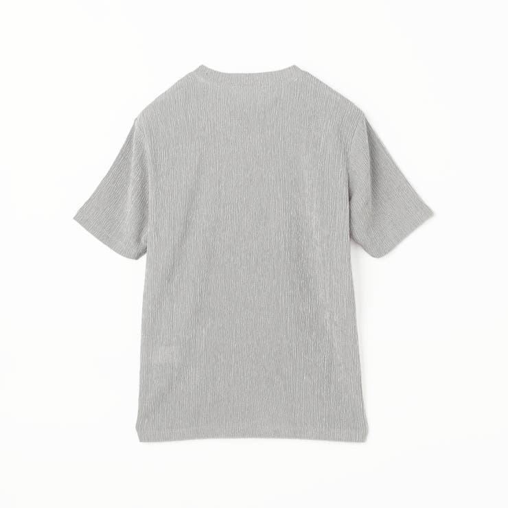メランジジャカードニット VネックTシャツ | NICOLE | 詳細画像14 
