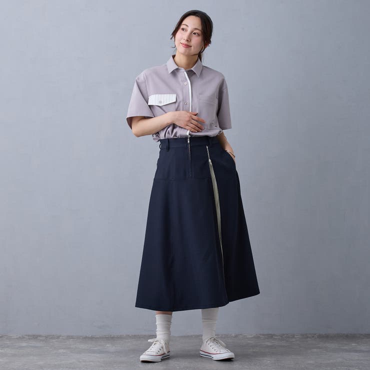 スリットプリーツフレアスカート | NICOLE | 詳細画像11 