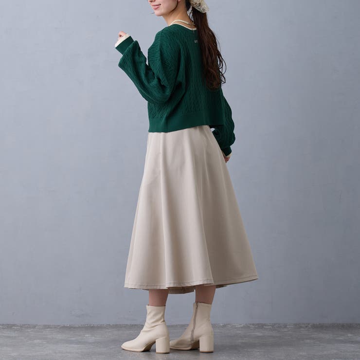 スリットプリーツフレアスカート | NICOLE | 詳細画像3 