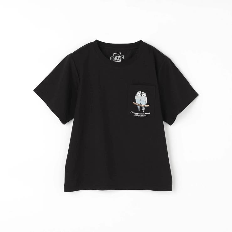 【ZELDA】パッチポケット刺繍Tシャツ | NICOLE | 詳細画像13 