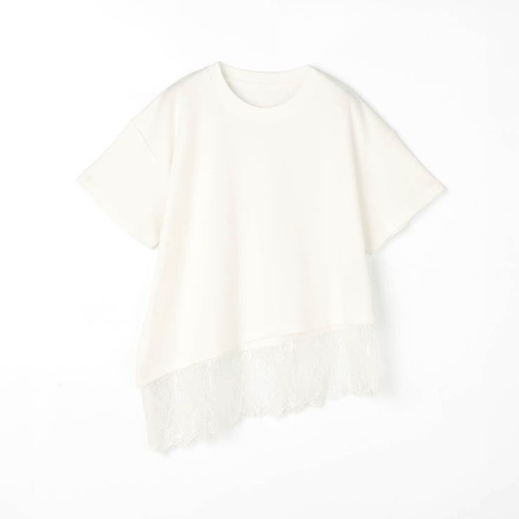 【ZELDA】裾レースアシメTシャツ | NICOLE | 詳細画像10 