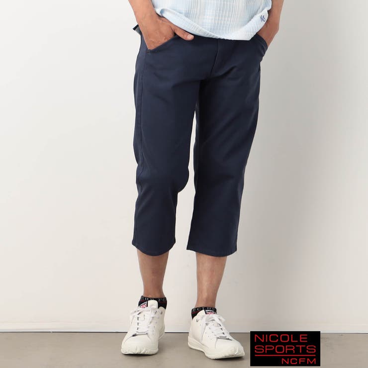 【NICOLE SPORTS】シャンブレークロップドパンツ | NICOLE | 詳細画像1 