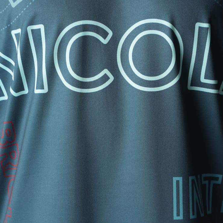 総柄ロゴプリントTシャツ | NICOLE | 詳細画像14 