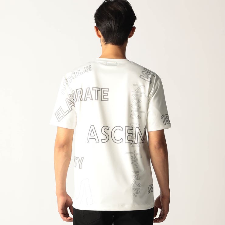 総柄ロゴプリントTシャツ | NICOLE | 詳細画像5 