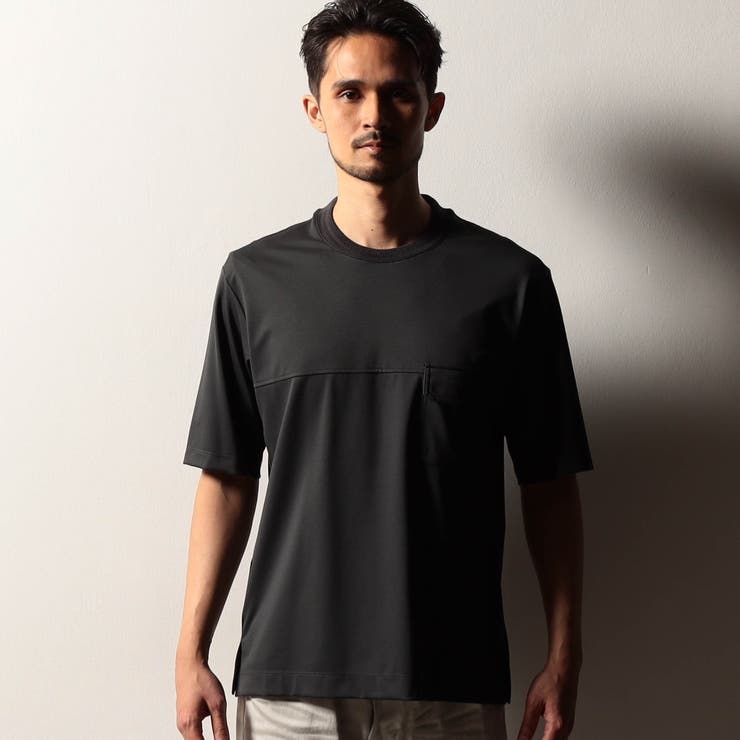 【RIELABO】シルク混ストレッチスムースＴシャツ | NICOLE | 詳細画像6 