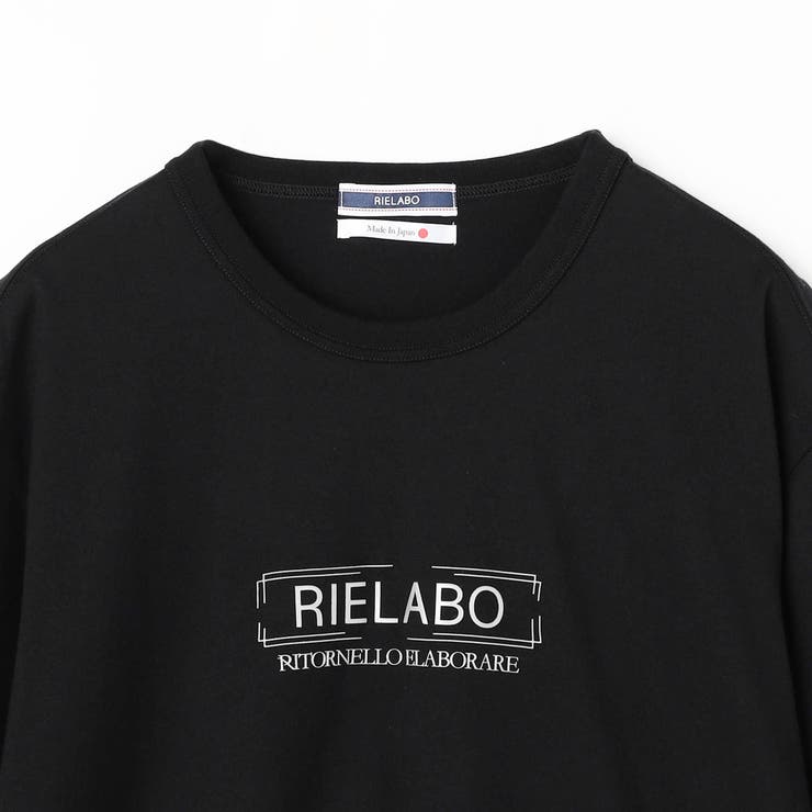 【RIELABO】ロゴデザイン クルーネックＴシャツ | NICOLE | 詳細画像10 