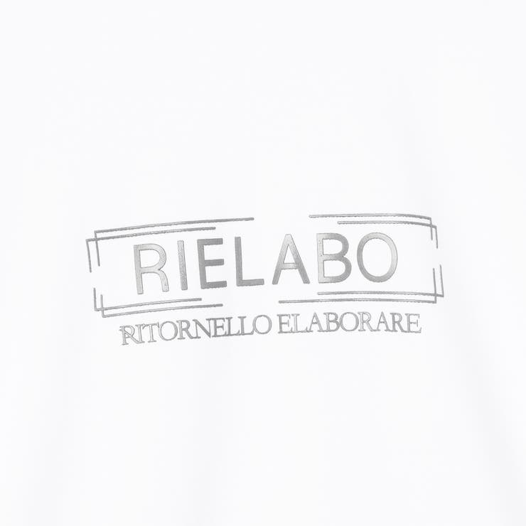 【RIELABO】ロゴデザイン クルーネックＴシャツ | NICOLE | 詳細画像13 