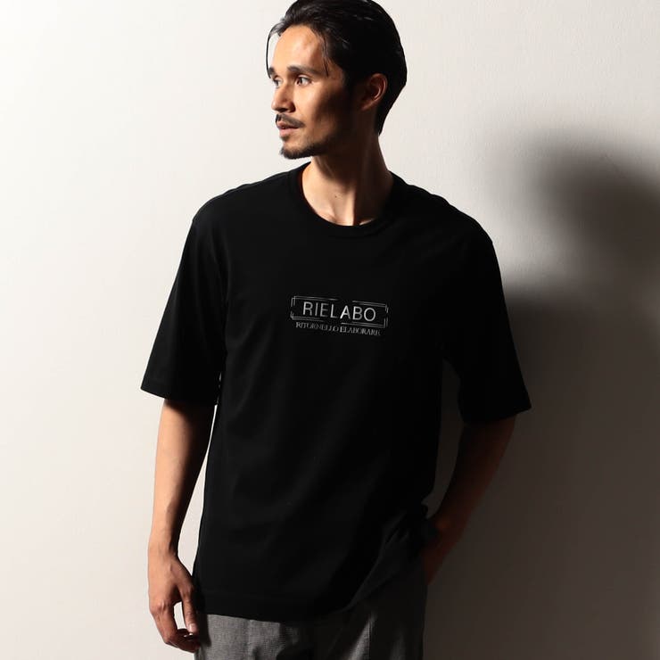 【RIELABO】ロゴデザイン クルーネックＴシャツ | NICOLE | 詳細画像17 