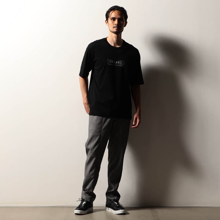 【RIELABO】ロゴデザイン クルーネックＴシャツ | NICOLE | 詳細画像3 
