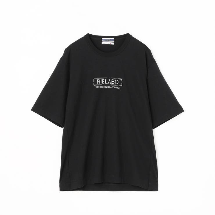 【RIELABO】ロゴデザイン クルーネックＴシャツ | NICOLE | 詳細画像8 