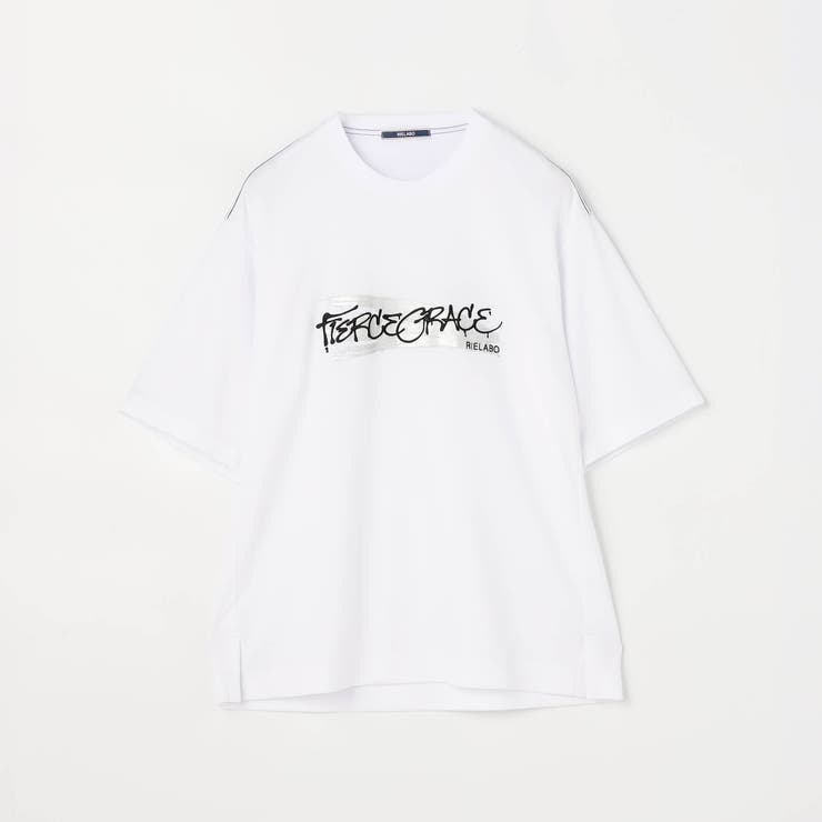 【RIELABO】刺繍ロゴプリントTシャツ | NICOLE | 詳細画像7 