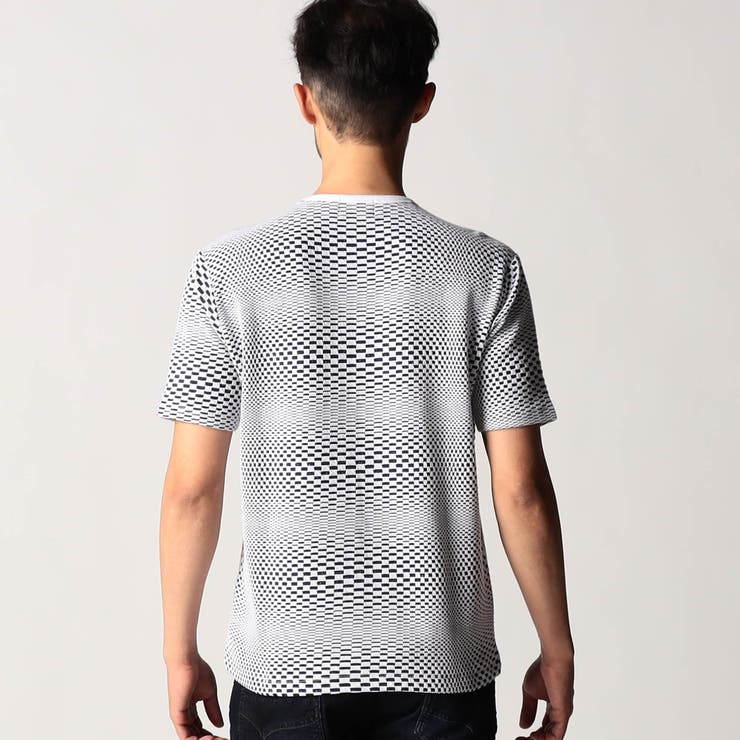 ジオメトリックジャカード半袖プルオーバー | NICOLE | 詳細画像6 