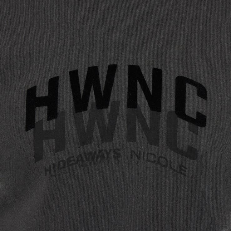 ピグメント加工ロゴプリント半袖Tシャツ | NICOLE | 詳細画像12 