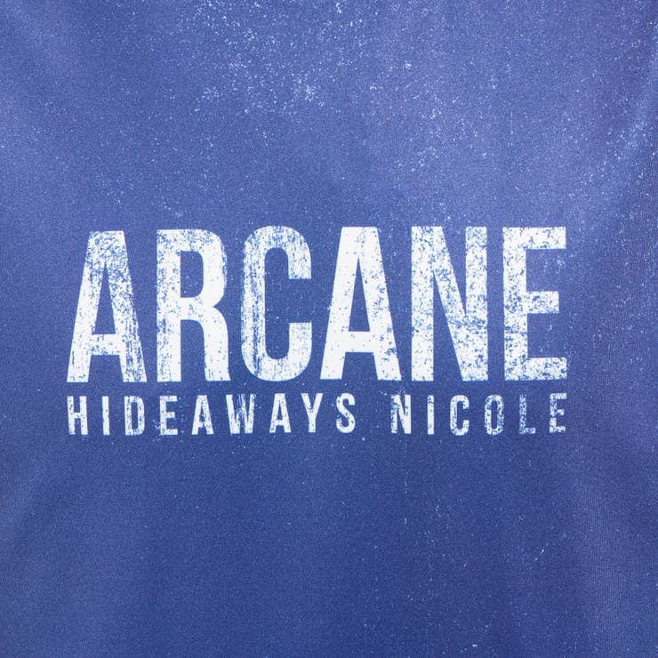 ハケメ×ロゴ柄半袖Tシャツ | NICOLE | 詳細画像13 