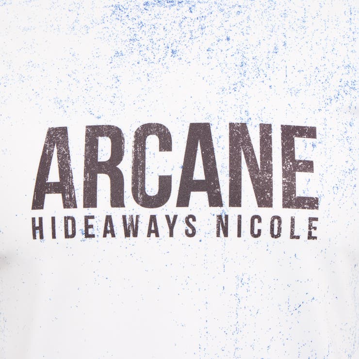 ハケメ×ロゴ柄半袖Tシャツ | NICOLE | 詳細画像14 