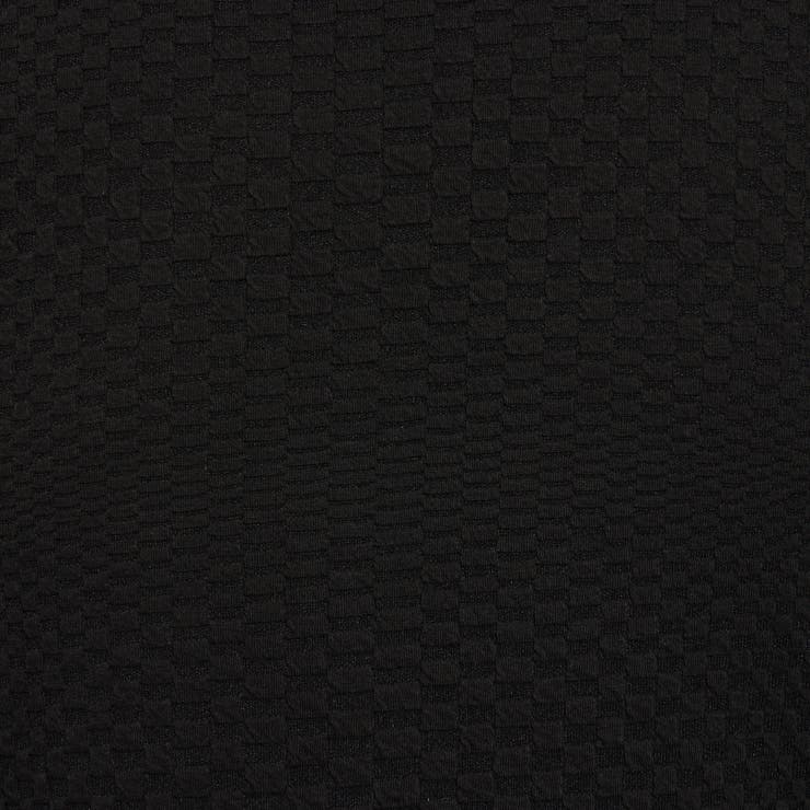 ジオメトリックブリスタージャカード5分袖パーカー | NICOLE | 詳細画像15 