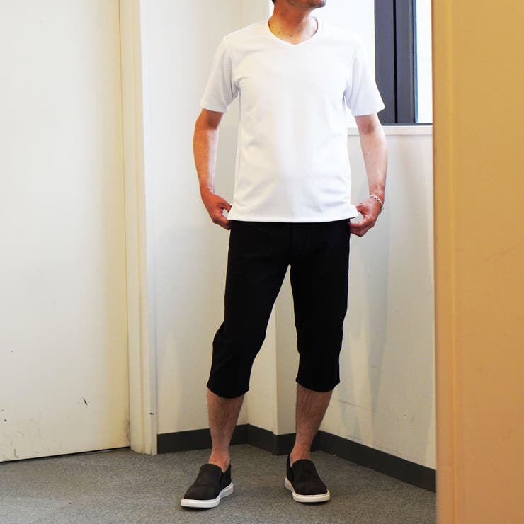 幾何学柄ストレッチジャカード5PKハーフパンツ | NICOLE | 詳細画像4 