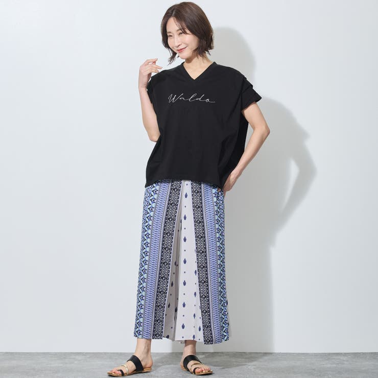 刺繍入りVネックプルオーバー | NICOLE | 詳細画像13 