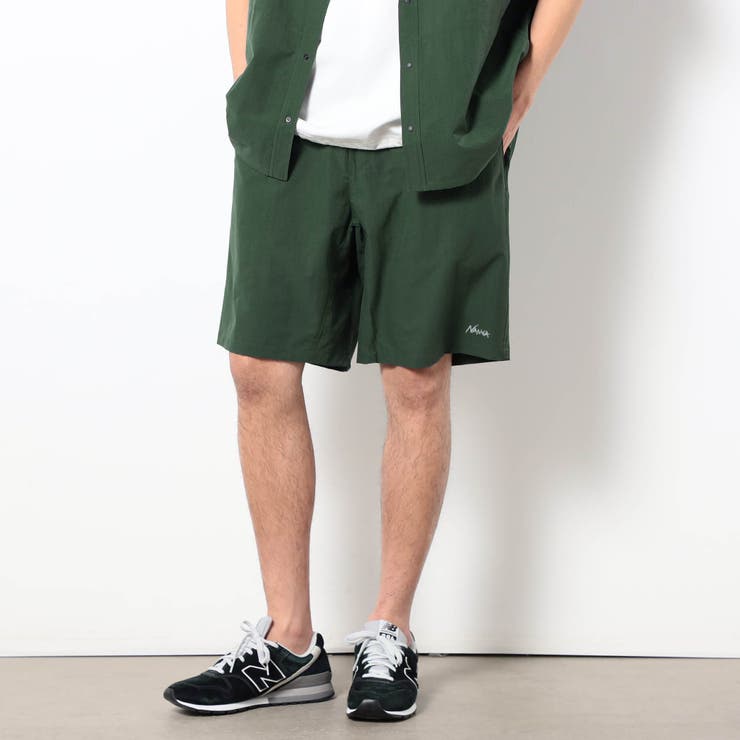 40グリーン | 【NANGA】 DotAir COMFY SHORTS | NICOLE