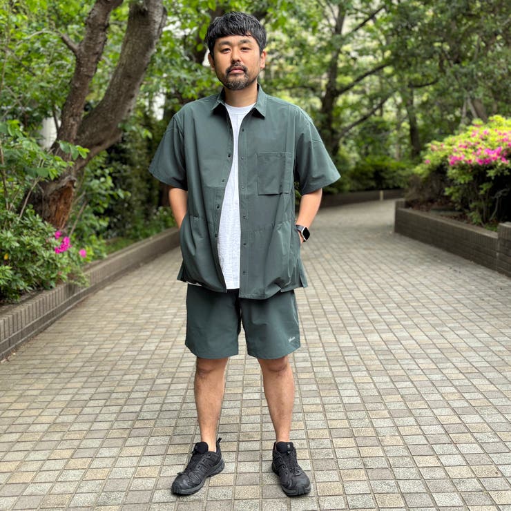 【NANGA】 DOT AIR COMFY SS SHIRTS | NICOLE | 詳細画像16 