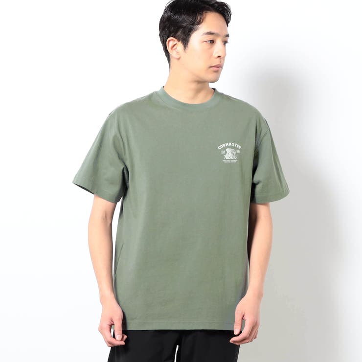 46カーキ | Cobmaster(コブマスター)ベーシックバックロゴTシャツ | NICOLE