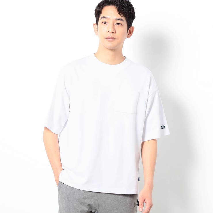 09ホワイト | DISCUS別注 COOLMAXダンボールTシャツ | NICOLE