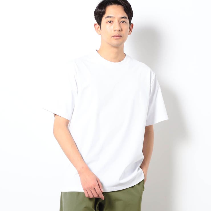 09ホワイト | DISCUS別注 マルチファンクションTシャツ | NICOLE