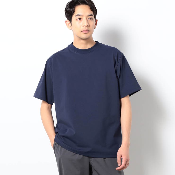 67ネイビー | DISCUS別注 マルチファンクションTシャツ | NICOLE