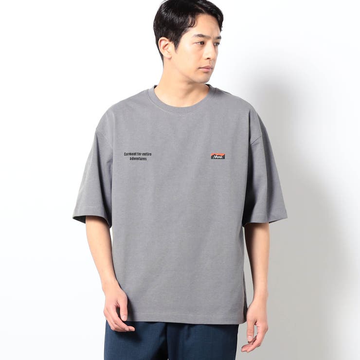 39チャコールグレー | 【NANGA別注】刺繍Tシャツ | NICOLE