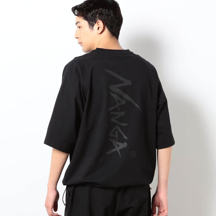 【NANGA別注】バックプリントドローコードTシャツ | NICOLE | 詳細画像5 