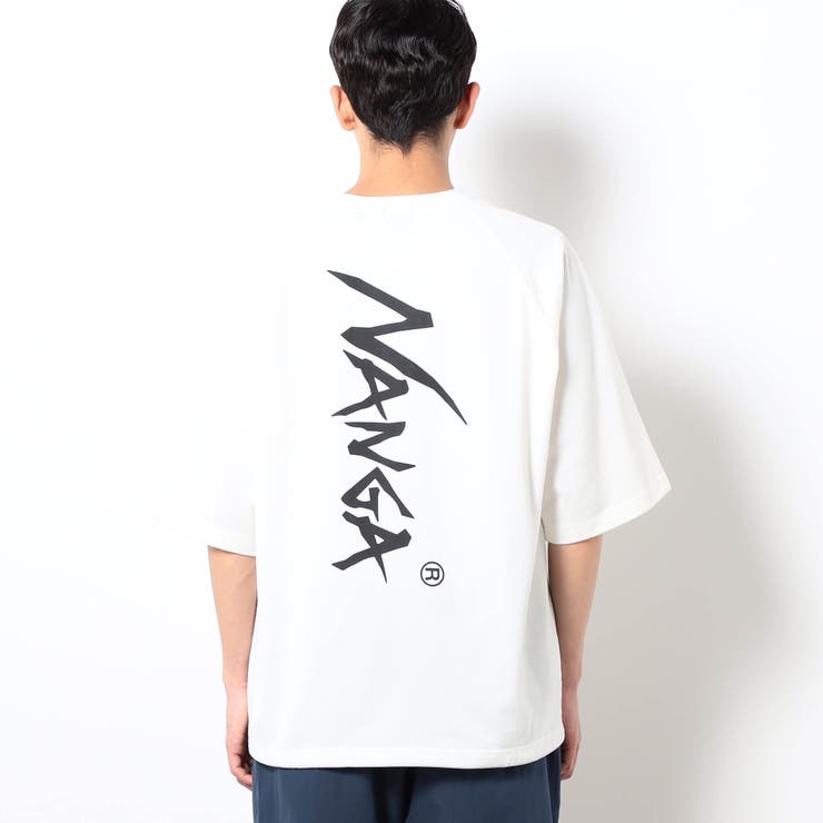 【NANGA別注】バックプリントドローコードTシャツ | NICOLE | 詳細画像6 