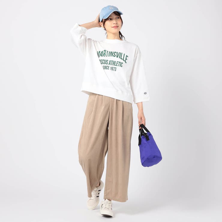 コール２タックワイドパンツ | NICOLE | 詳細画像3 